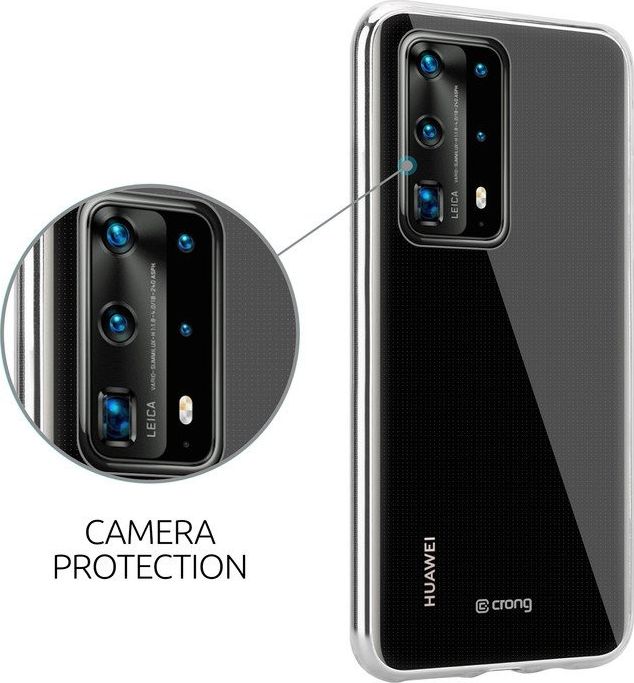 Crong Crystal Slim Cover - Etui Huawei P40 Pro