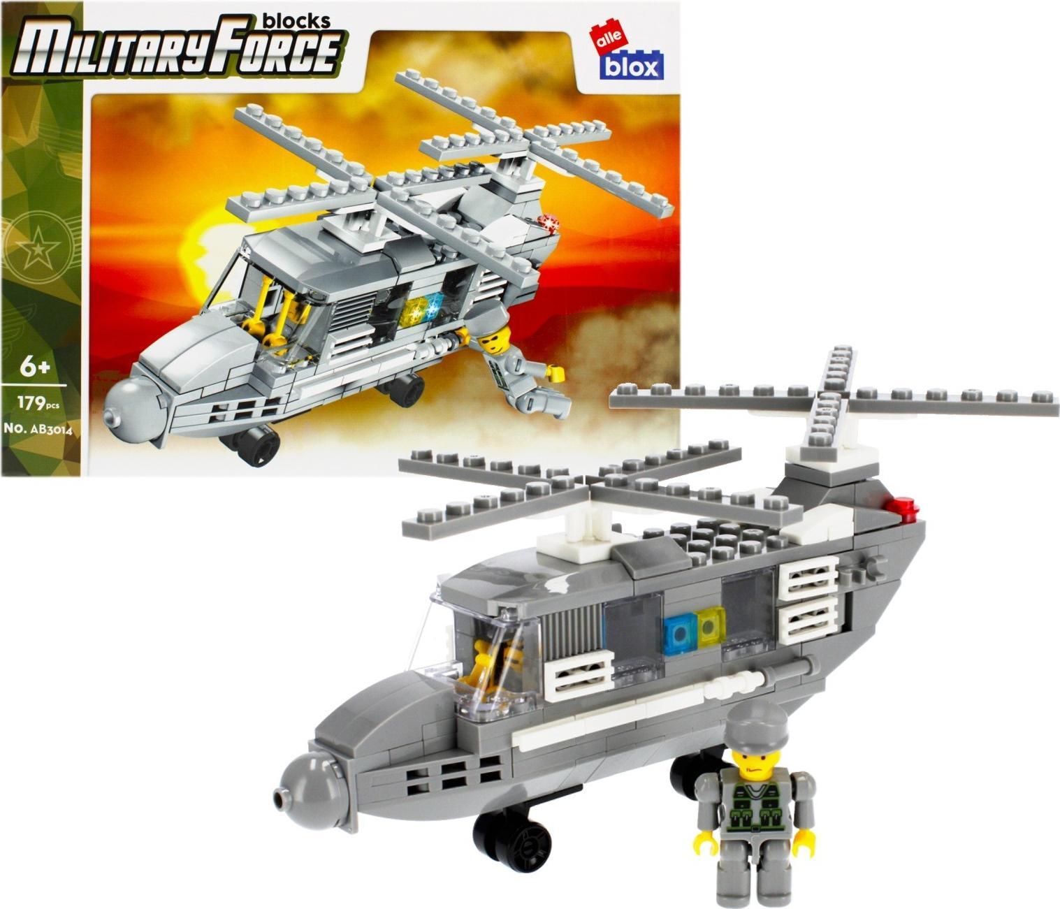 ALLEBLOX KLOCKI KONSTR ALLEBLOX MILIT 179EL 32X22X5 30/60