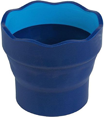 Faber-Castell Pojemnik na wodę Click&Go niebieski FABER CASTELL - 224494