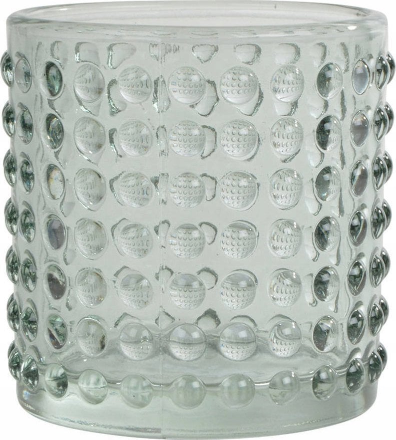 Homea Świecznik z wypukłym wzorem ARTY, Ø 7 cm