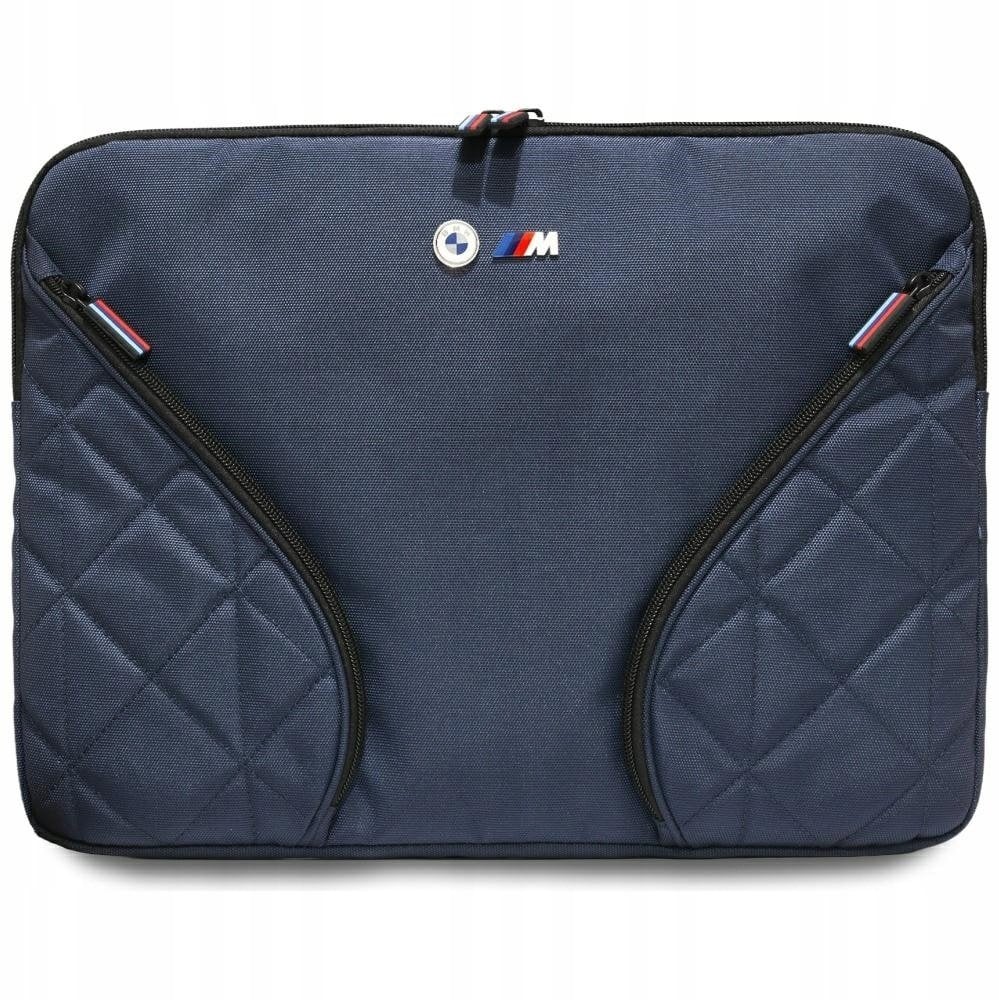 Torba BMW Nylon Pockets&Metal Logo Sleeve 16" granatowy