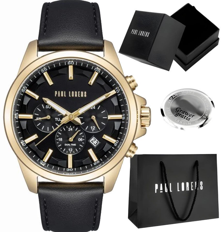 Zegarek męski Paul Lorens MAKALU-PROF Z GRAWEREM