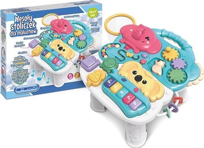 Wesoły stoliczek dla maluchów E-Edu