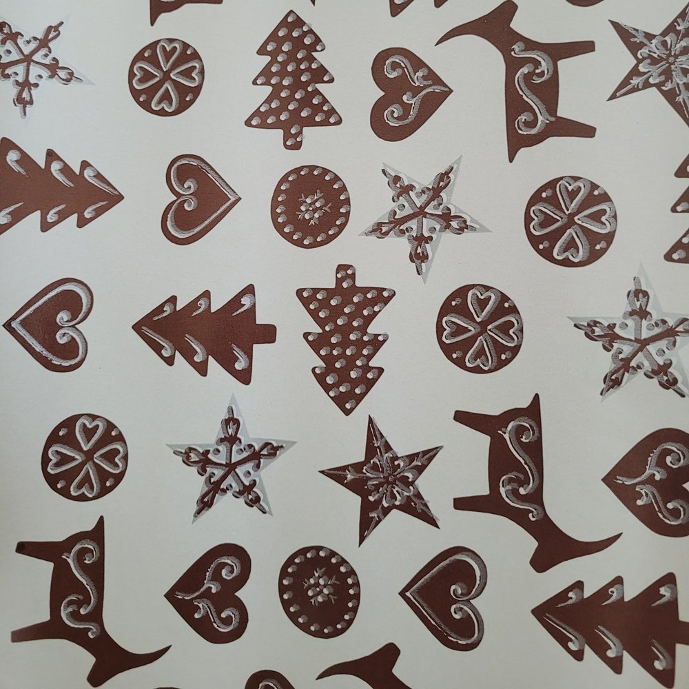 Papier świąteczny do pakowania 57cmx2m 2m458