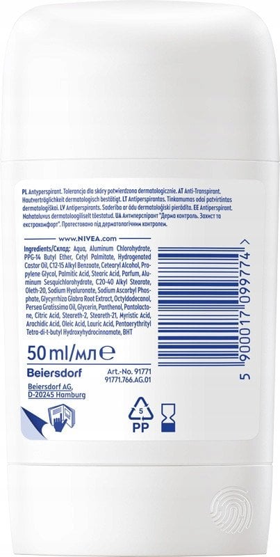 NIVEA_Men Derma Dry Control Defend antyperspirant w sztywcie 50ml