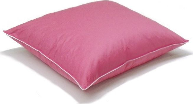 Pagalwę z wypełnieniem z gęsiego puchu pióra