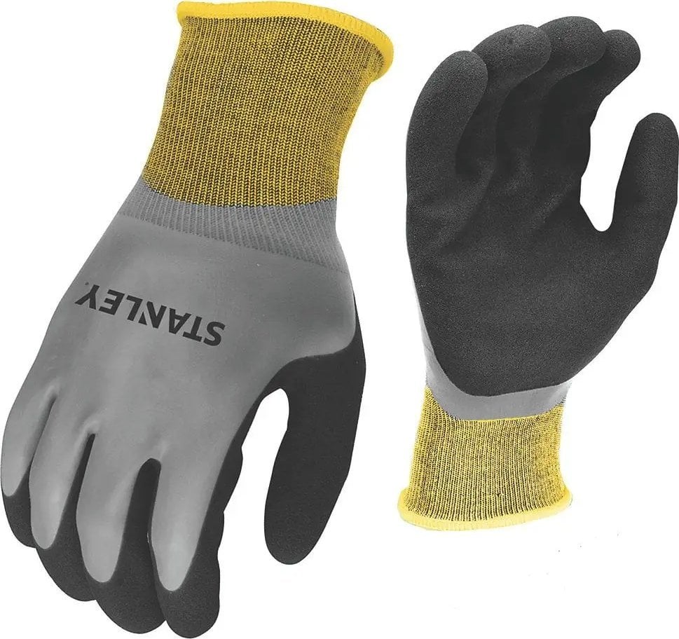Stanley rękawice lateksowe wodoodporne 9/l stanley
