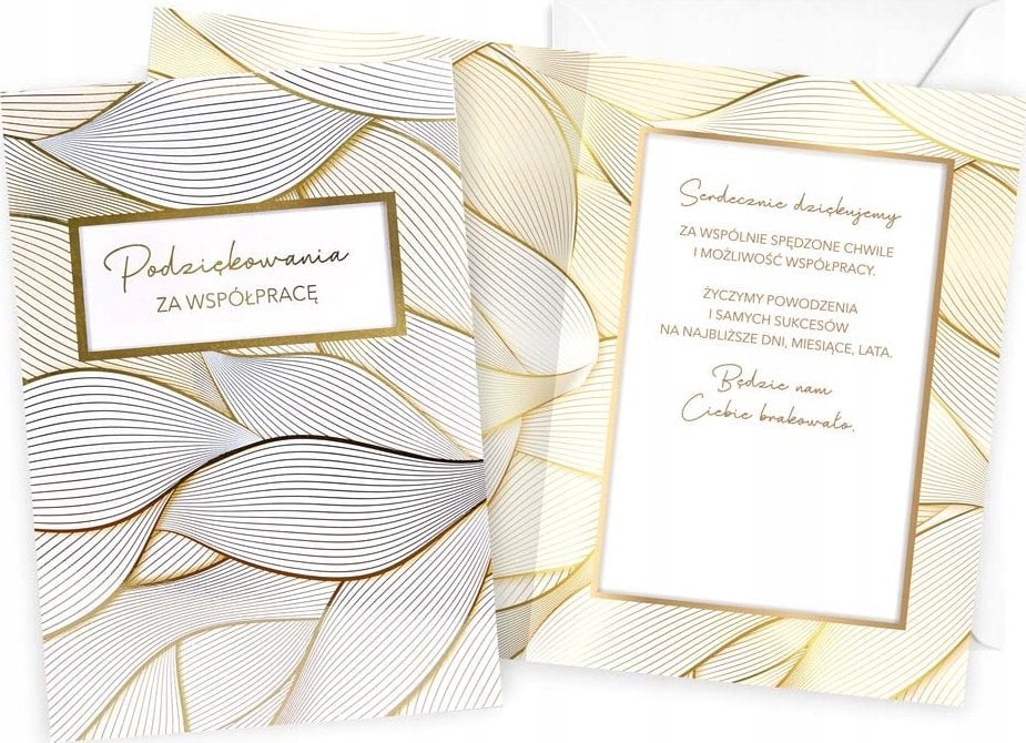 Pan Dragon Karnet Podziękowania