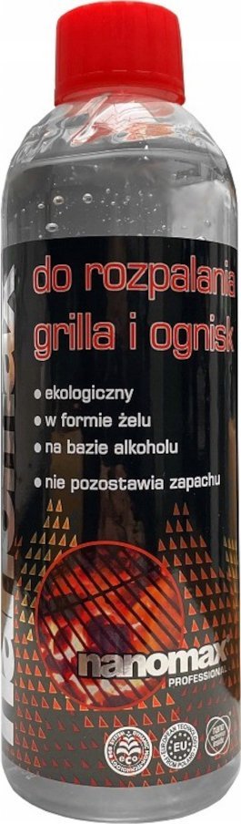 Mercator Medical Podpałka żelowa do grilla i kominka | Nanomax |0,5 Litra