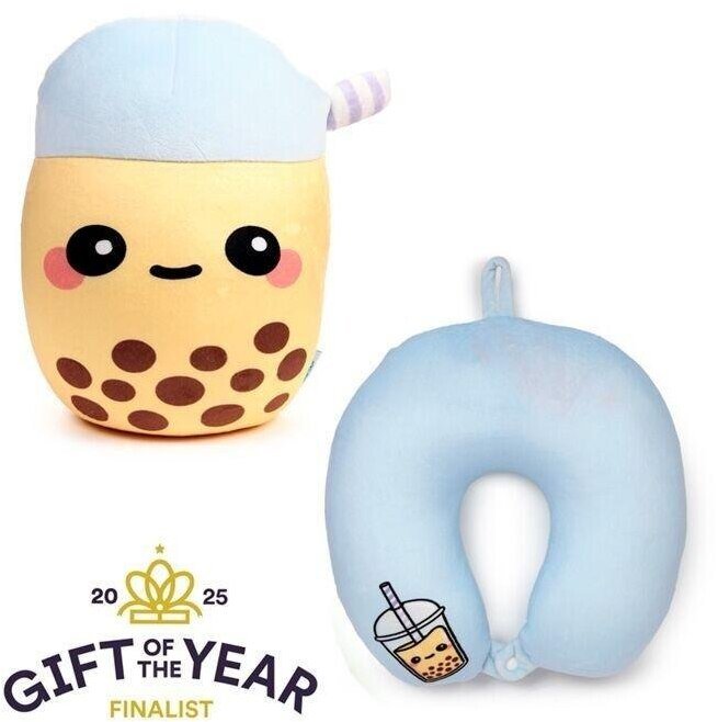 Poduszka podróżna pluszowa zabawka Bubble Tea