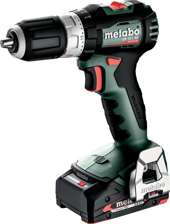 Wiertarka Metabo METABO WKRĘTARKA UD.SB 18 L BL 65/28Nm 2x2,0Ah METABOX