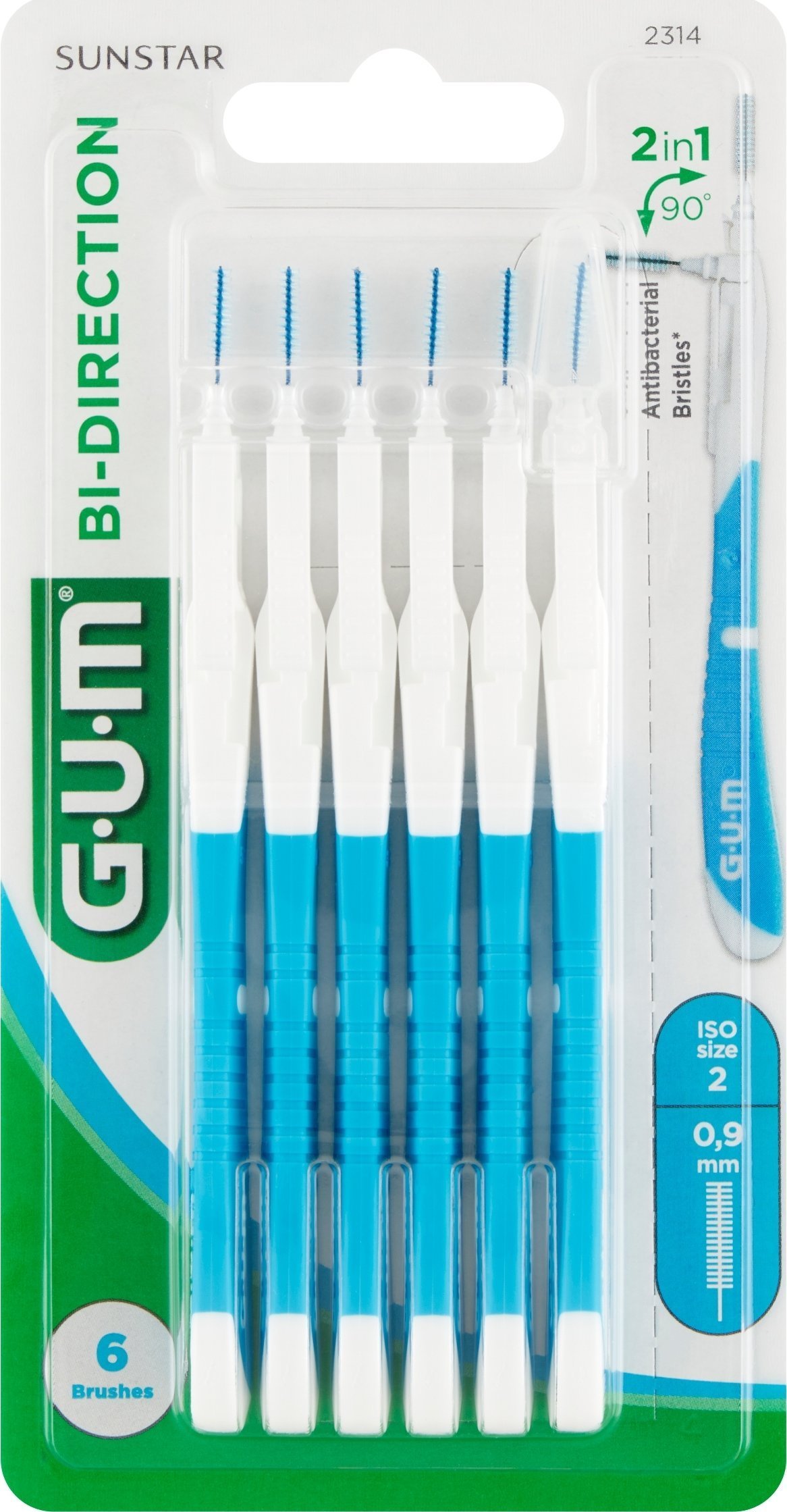 GUM Sunstar Butler D.GUM SZCZOTKA MIĘDZYZĘBOWA BI-DIRECTION