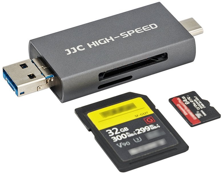 Czytnik JJC Czytnik CR-UTC4AC Gray USB 3.1