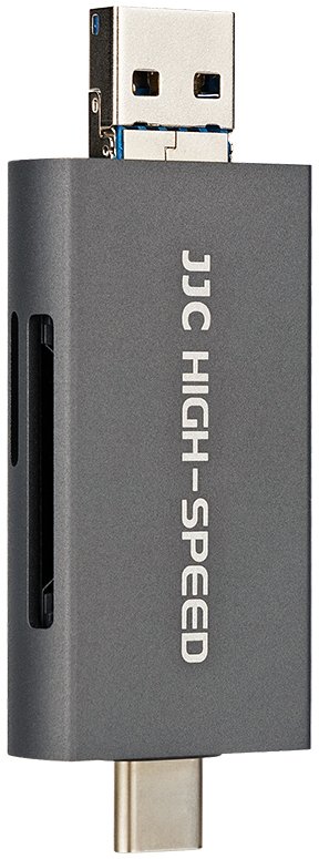 Czytnik JJC CR-UTC4AC Szary USB 3.1