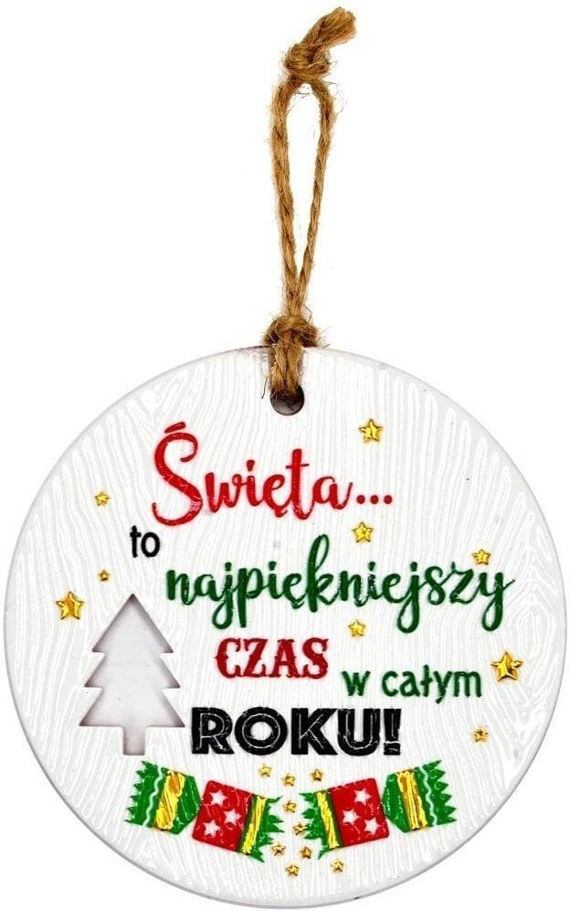 Zawieszka ceramiczna Boże Narodzenie