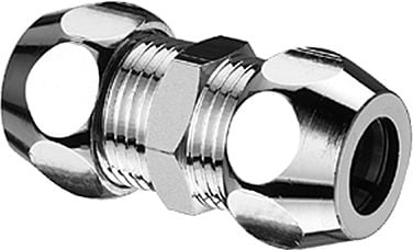 Schell Dwuzłączka zaciskowa prosta 3/8" (064370699)