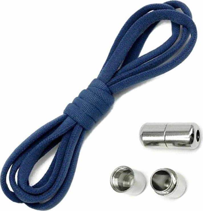 Aptel SZNURÓWKI bez Wiązania Sznurowadła 100cm niebieskie AG841D