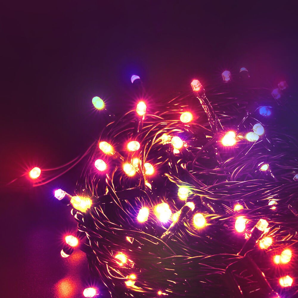 Lampki choinkowe Activejet Lampki choinkowe 200 LED 20m RGB ze sterownikiem