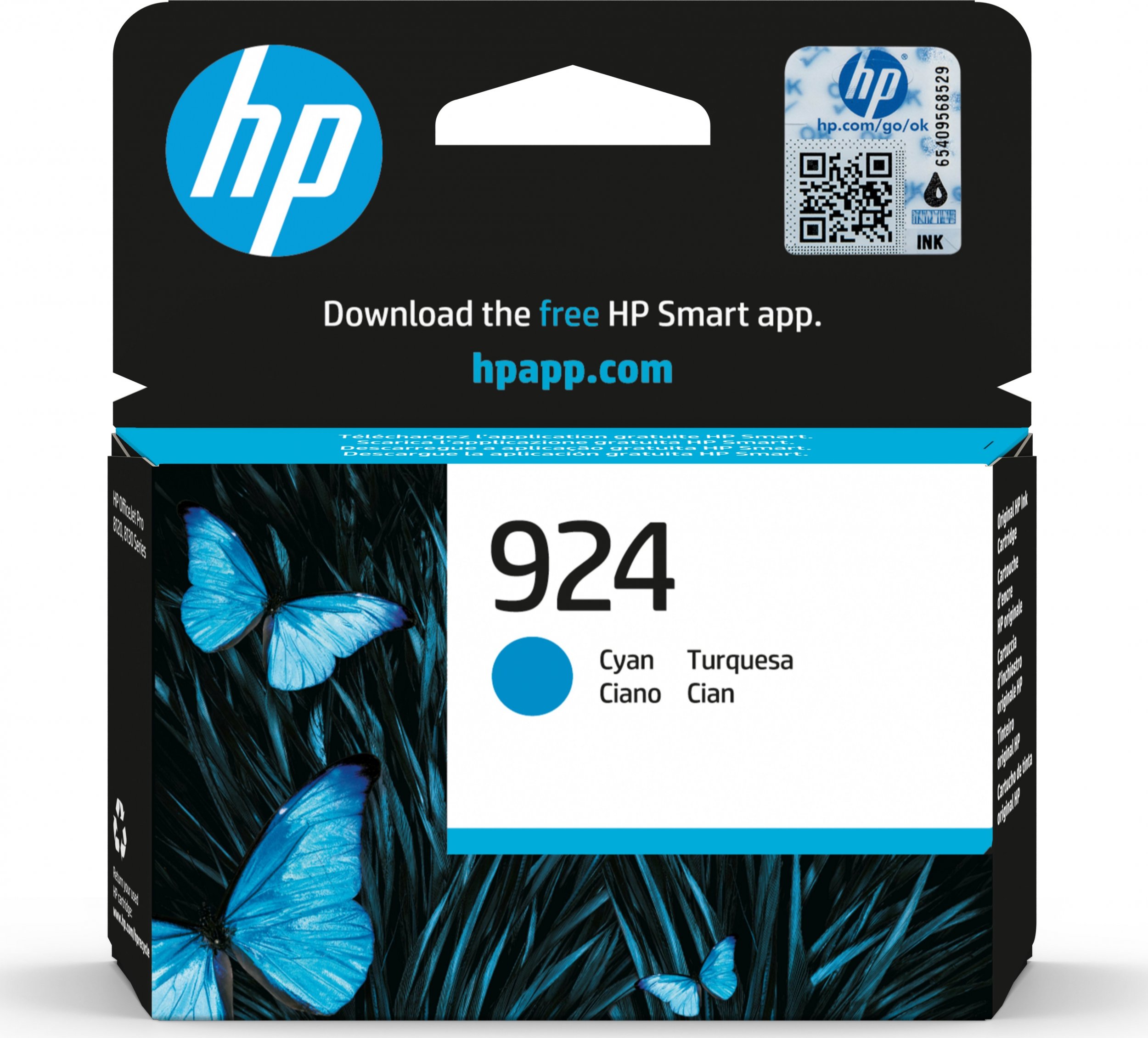 Tusz HP HP 924 - Cyan - original - Officejet - Tintenpatrone