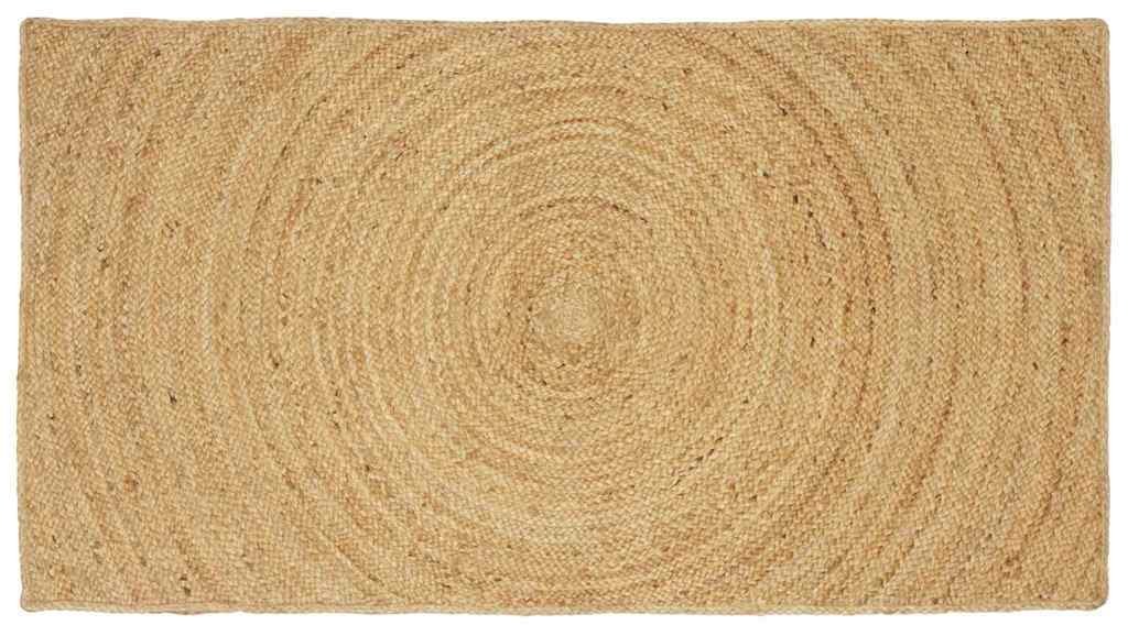 vidaXL Dywan Brązowy 80 x 150 cm Juta