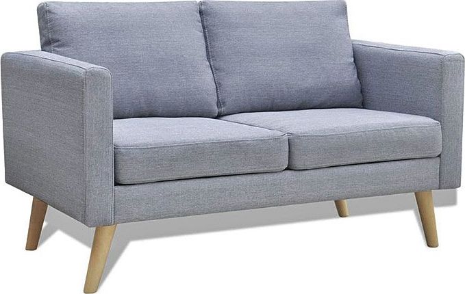 Elior Sofa dwuosobowa Lavinia 2S - jasnoszara