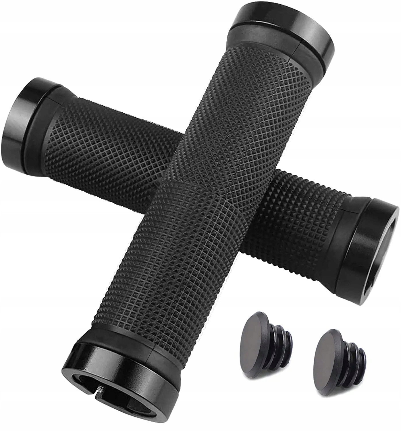 CHWYTY GRIPY NAKŁADKI ROWEROWE RĄCZKI DO KIEROWNICY ROWERU ANTYPOŚLIZGOWE