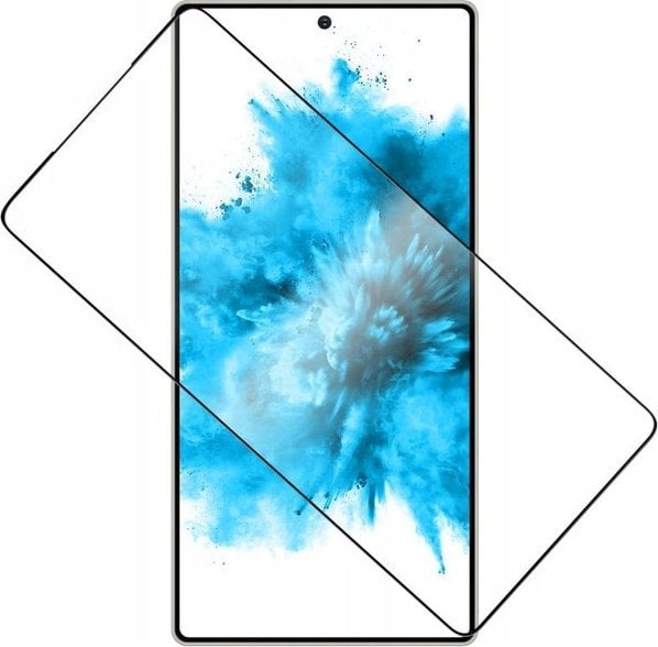 Fixed Screen protector | Samsung | Galaxy S25 Ultra | Tempered glass | Juodas | Full Cover 2.5D