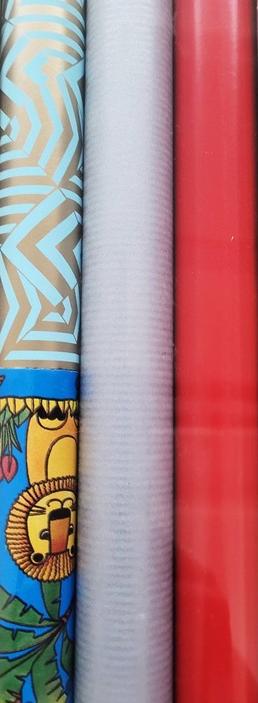 Zestaw ozdobny do pakowania prezentów 57cmx2m NR.12