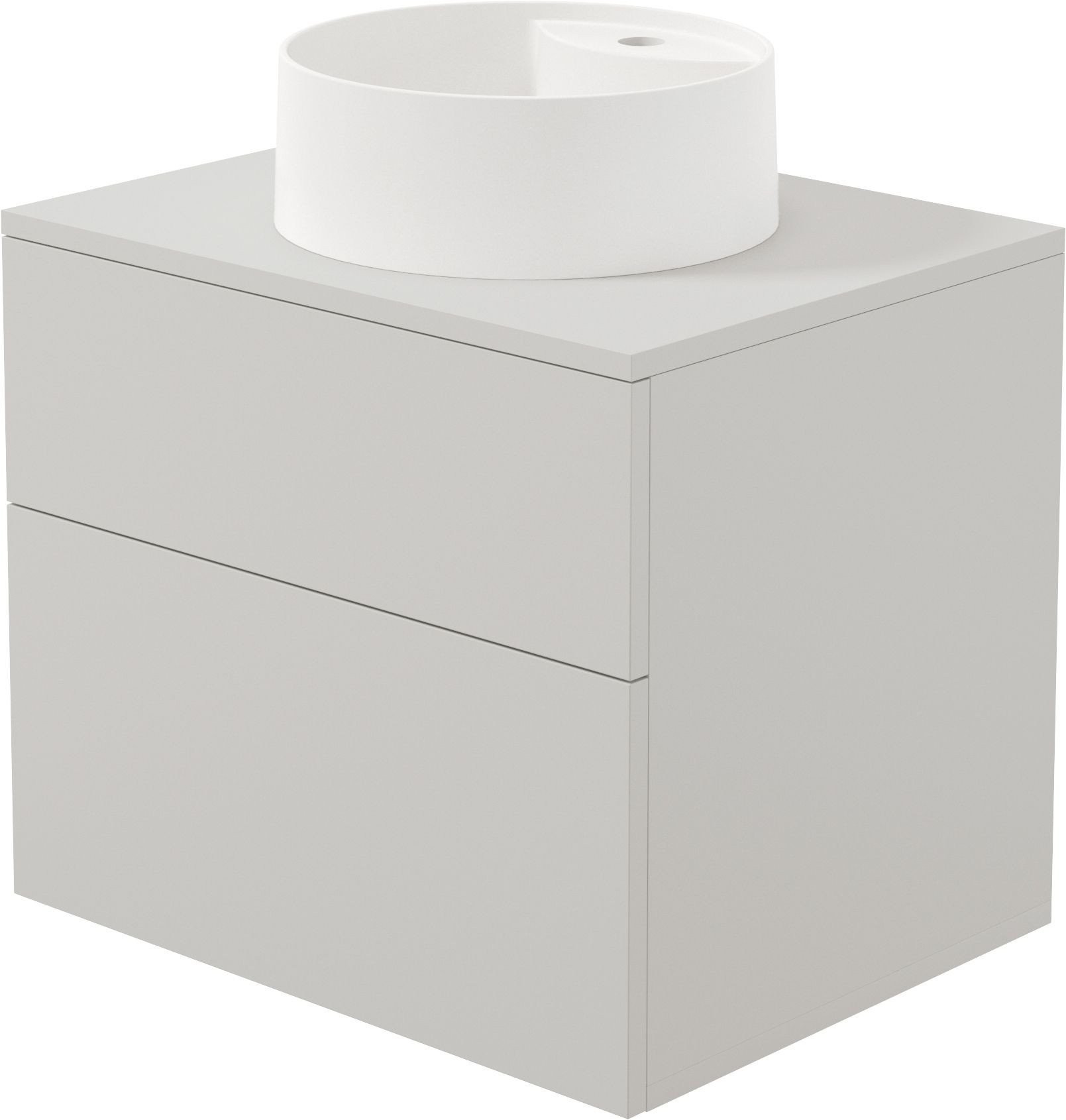 Deante Szafka umywalkowa z umywalką granitową - 360 mm