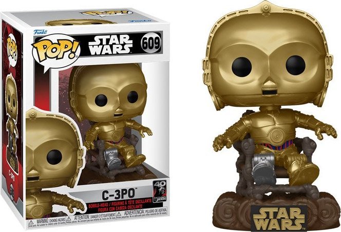 Figurka Funko Pop funko pop! star wars 6 609 c3po on chair