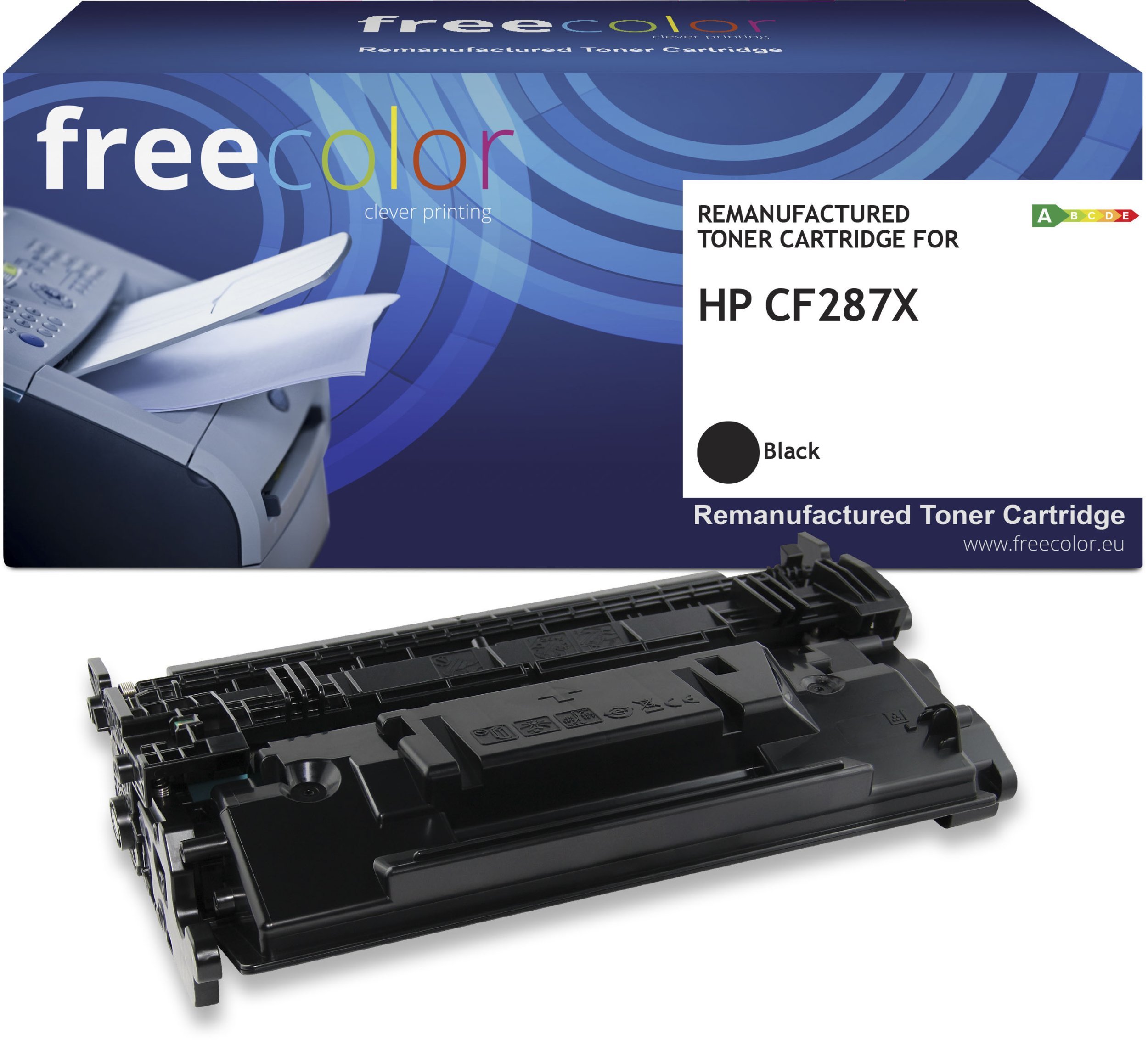 Toner Freecolor Toner HP 87X (CF287X) black 24000 stron remanufactured