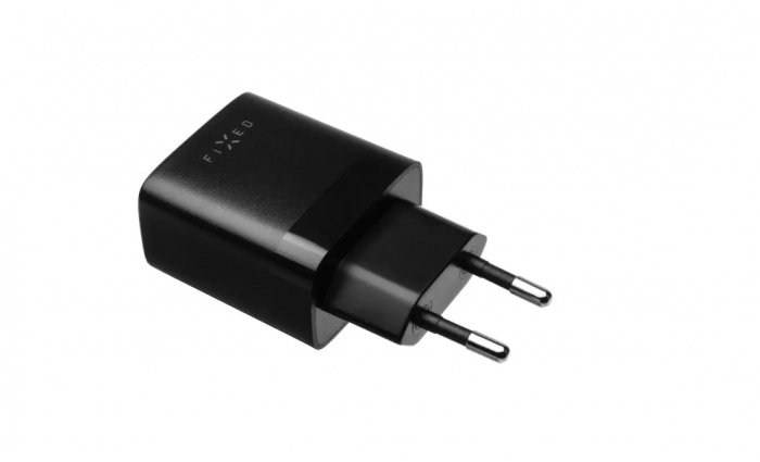 Ładowarka Fixed Ładowarka Sieciowa Travel Charger 2X Usb A 17W Kabel Czarna