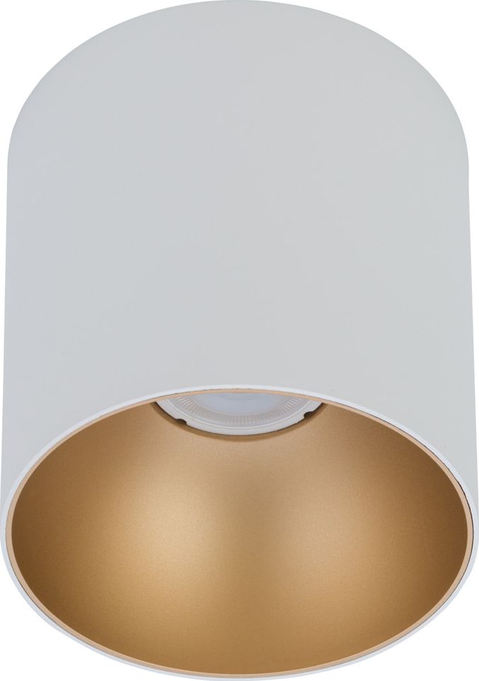 Lampa sufitowa Nowodvorski Do jadalni oprawa sufitowa biała Nowodvorski POINT TONE WHITE/GOLD 8221