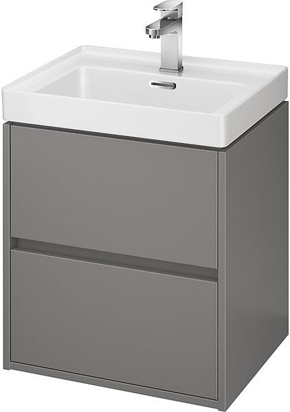 Cersanit Szafka podumywalkowa Crea 49,4cm szary mat (5902115724411)