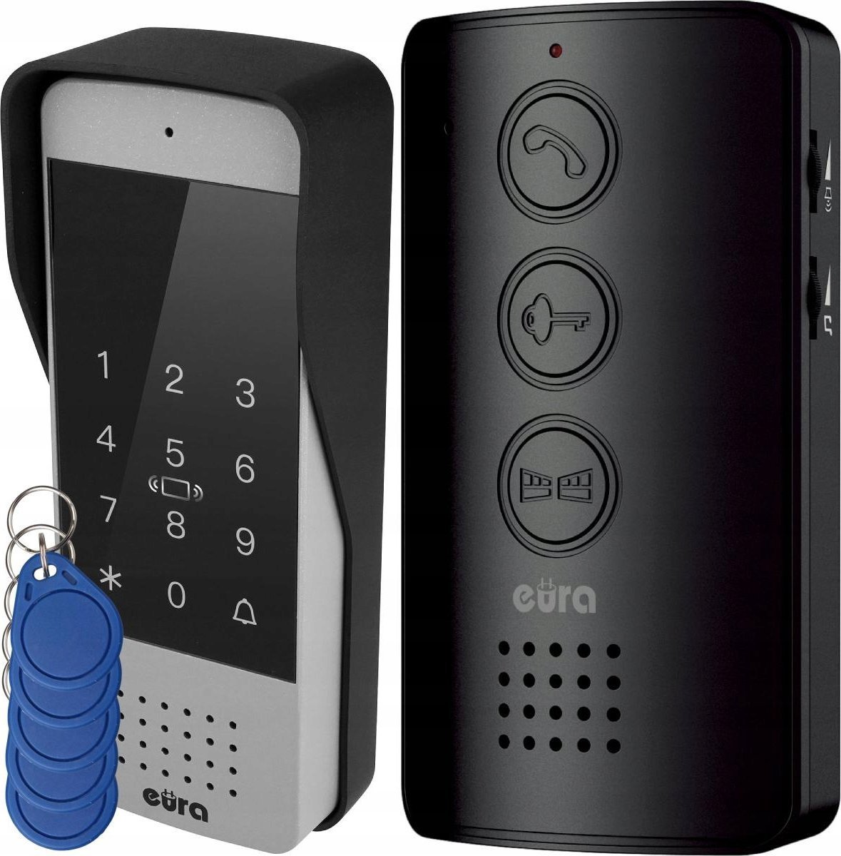 Eura Domofon EURA ADP-34A3 czarny