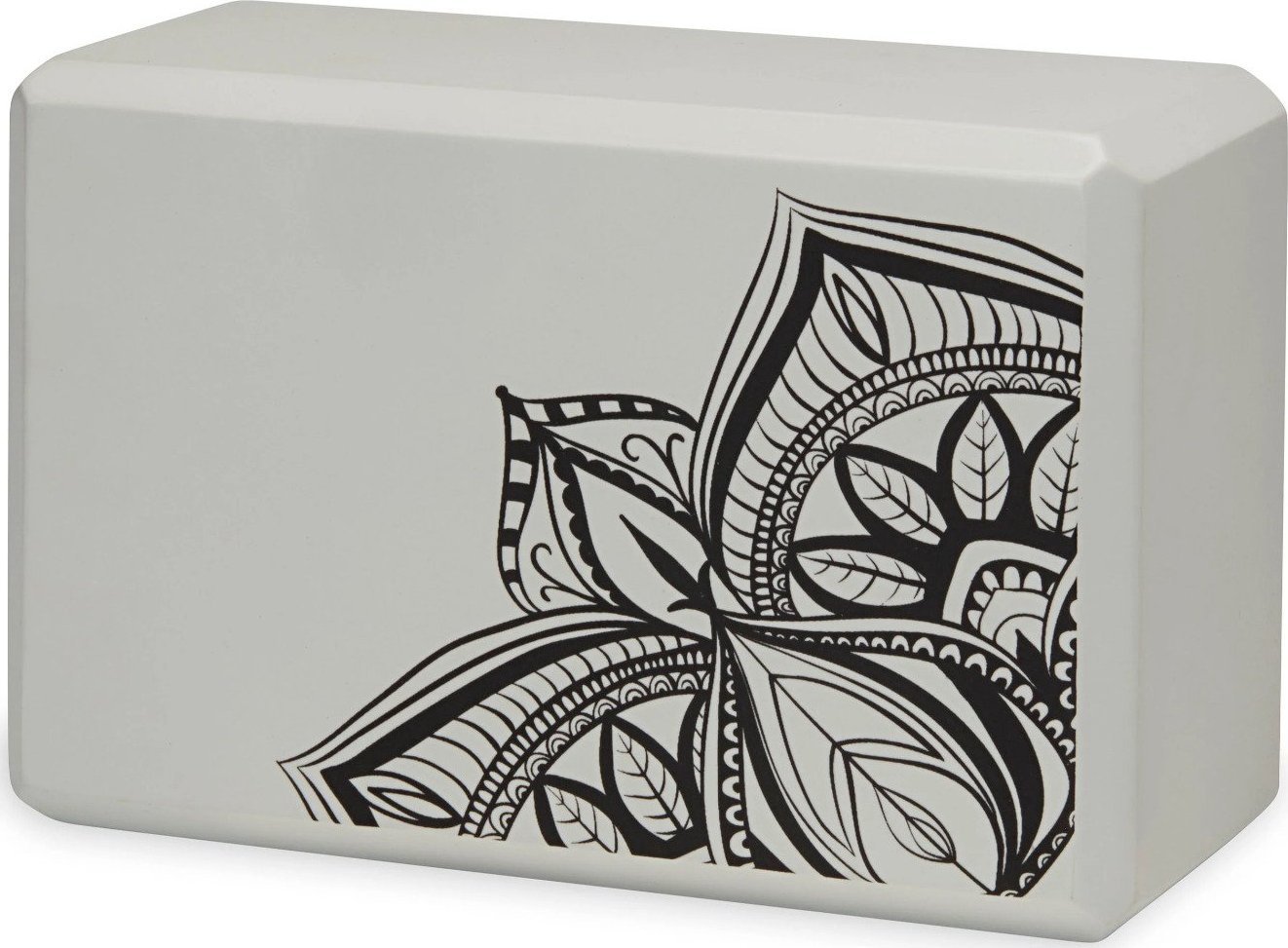 Gaiam Kostka do jogi z pianki Dovetail Gaiam 23 x 7 x 15 cm beżowa