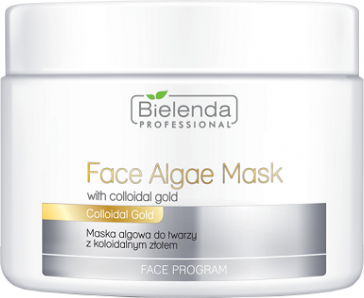 Bielenda Professional Face Algae Mask With Colloidal Gold Maska algowa do twarzy z koloidalnym złotem 190g