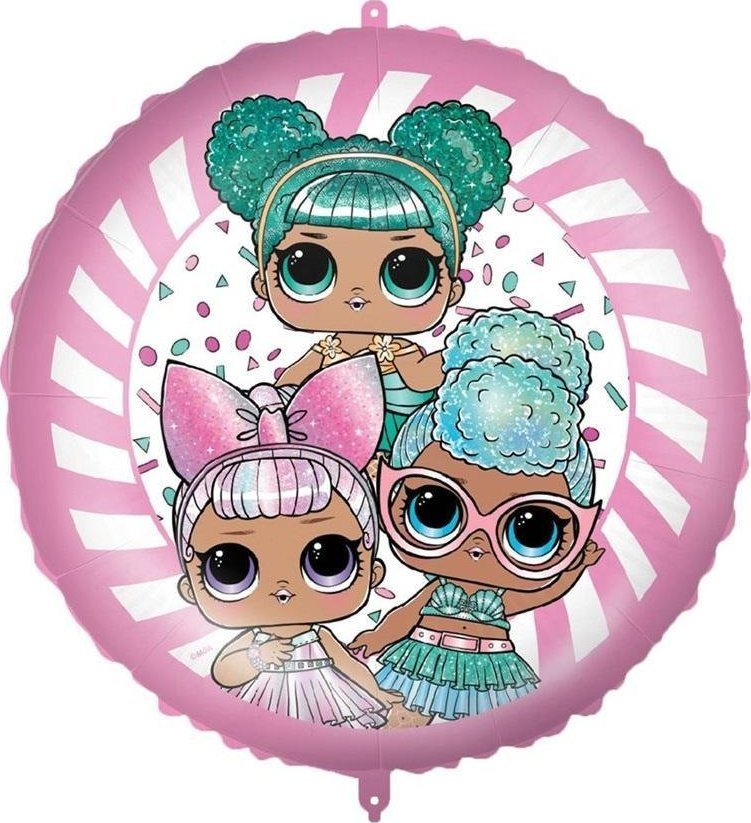 GoDan Balon foliowy LOL Glitterati 46cm