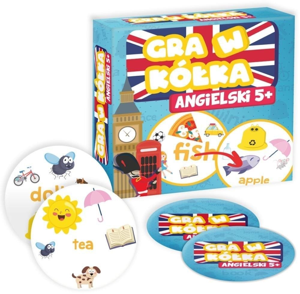 Gra w kółka Angielski 5+ 42838