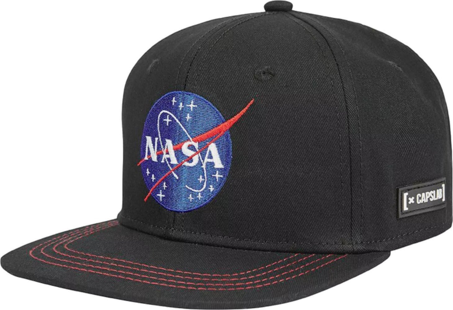 Capslab Capslab Space Mission NASA Snapback Cap CL-NASA-1-US2 Czarne One size