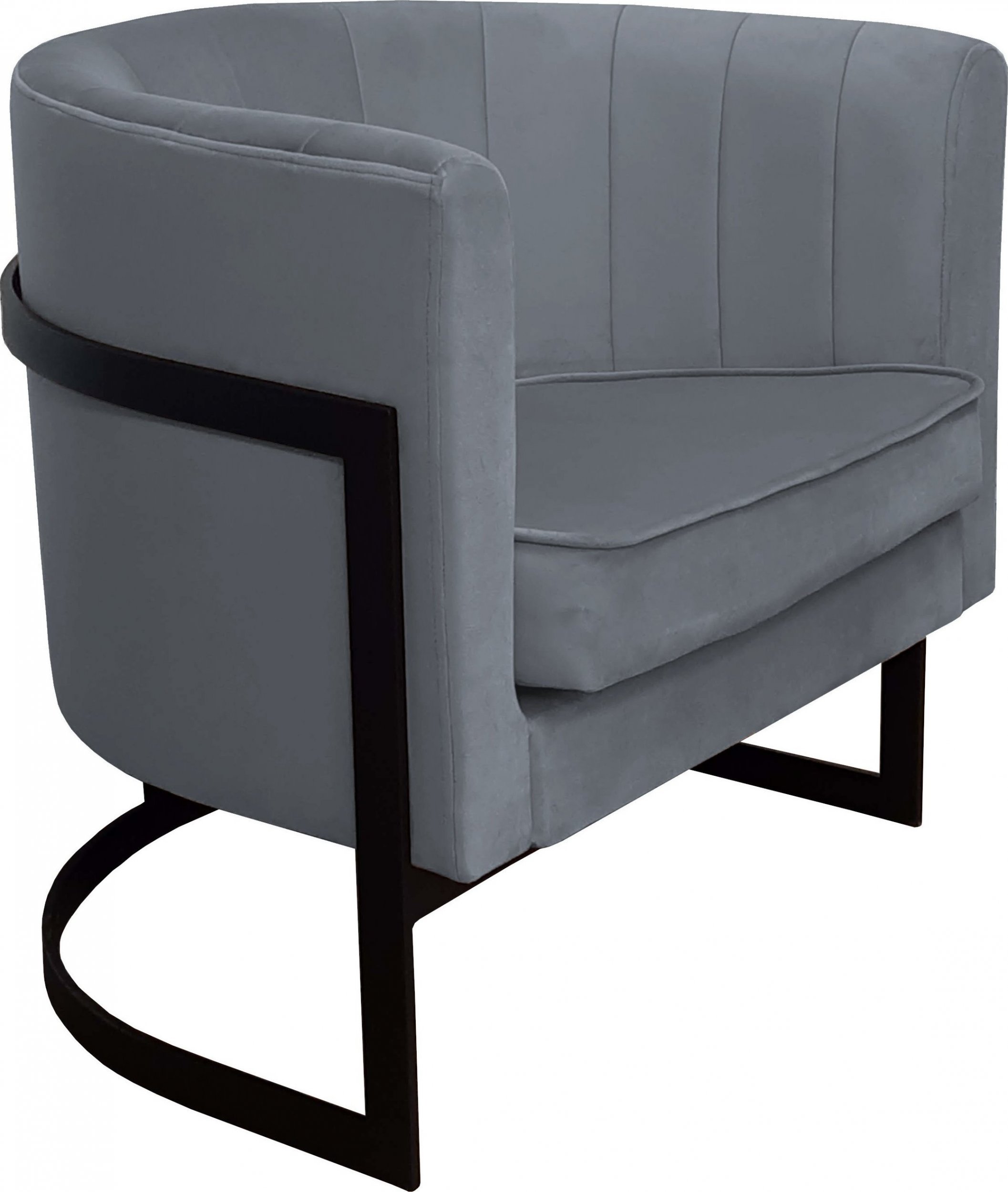 Atos Fotel Glamour podstawa czarna BL14