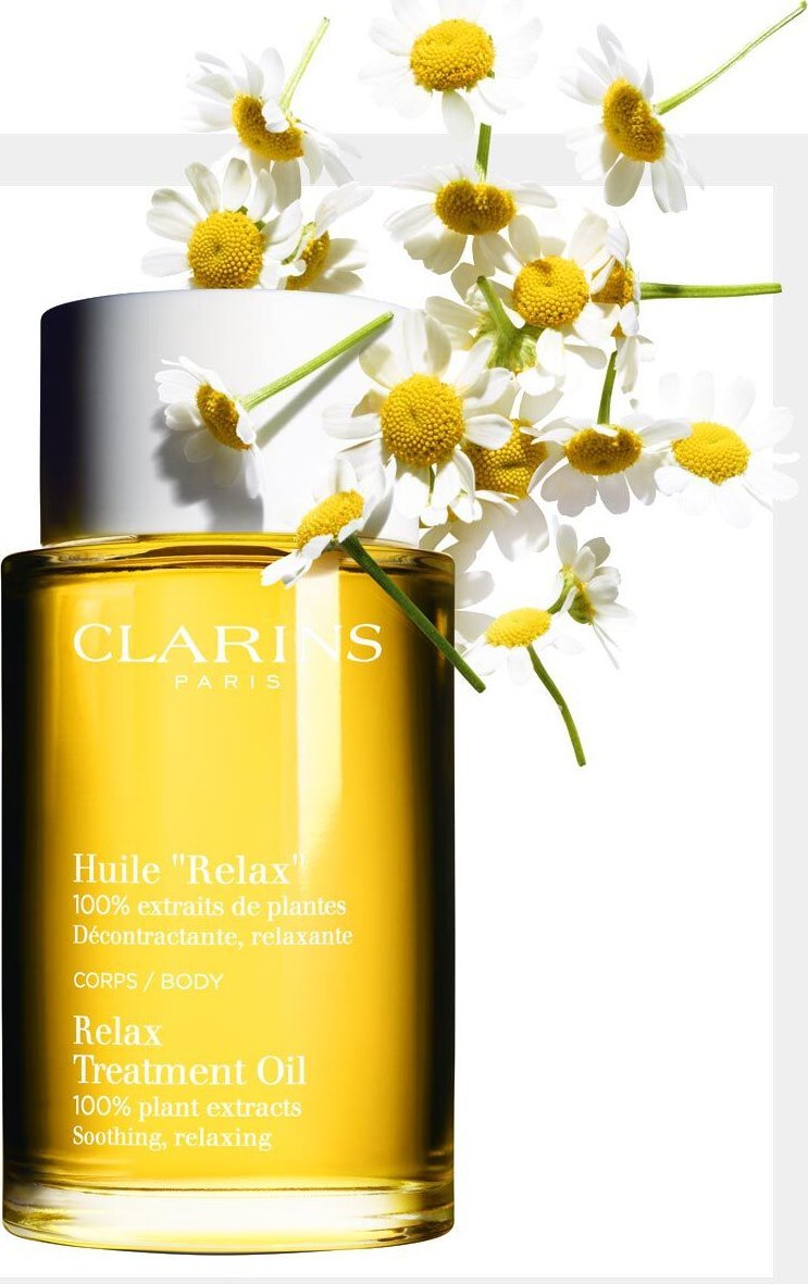 Clarins CLARINS BODY TREATMENT OIL RELAX 100% PURE PLANT EXTRACT SOOTHING RELAXING 100ML