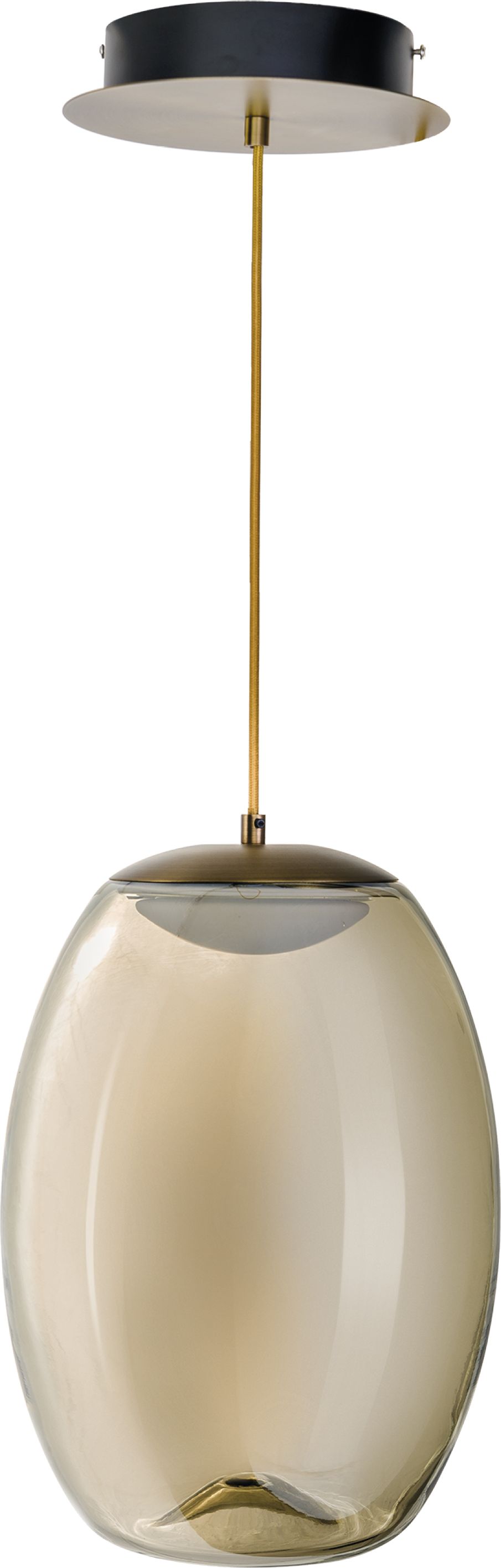 Lampa wisząca Azzardo Helena nowoczesna brązowy (AZ3342)