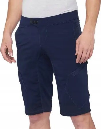 100% Szorty męskie 100% RIDECAMP Shorts Navy roz.28 (42 EUR)