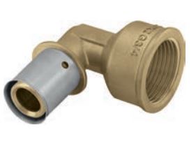 KAN-therm Kolano 90° z pierścieniem zaprasowywanym GW 1" 25mm - K-080172