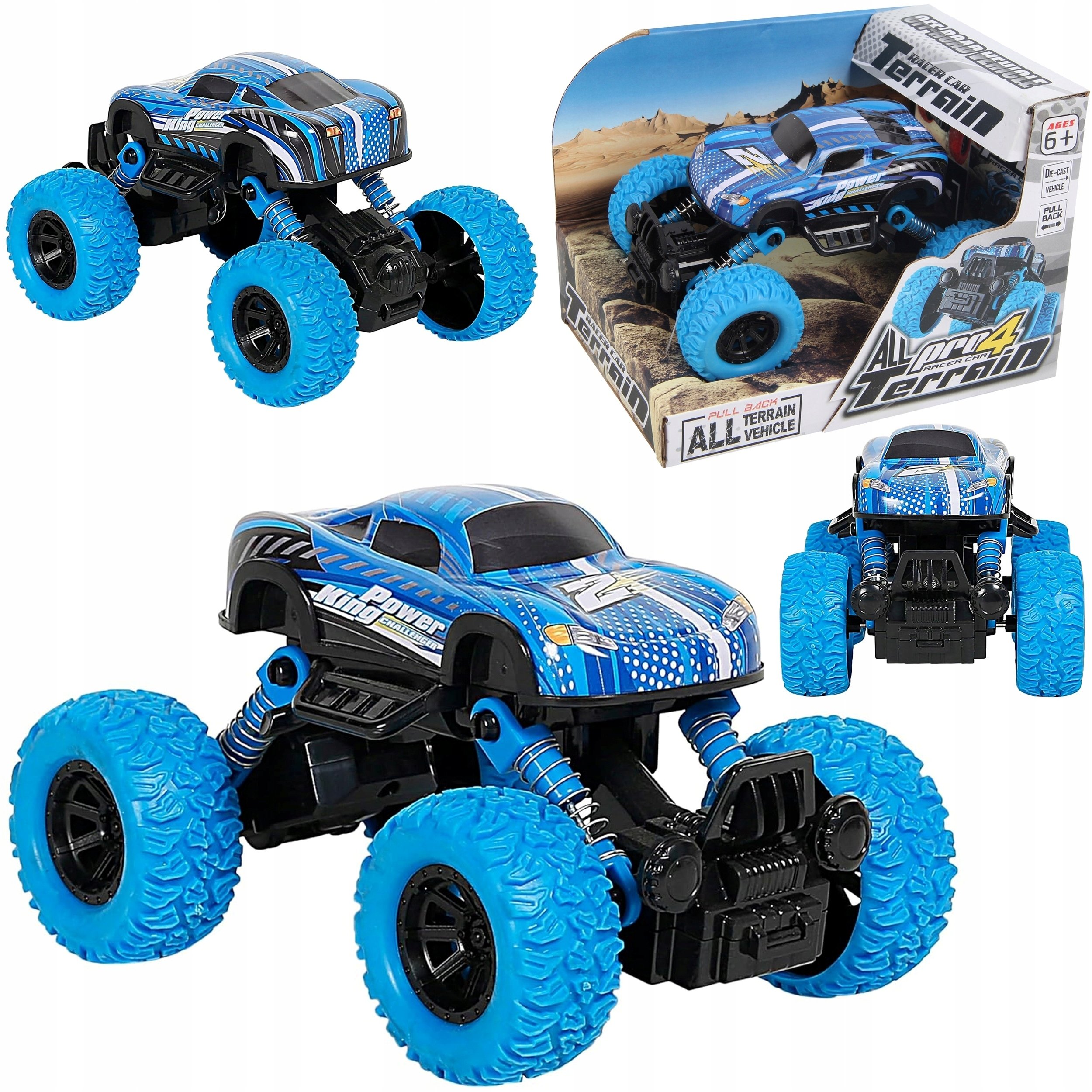 Auto terenowe metal 15cm