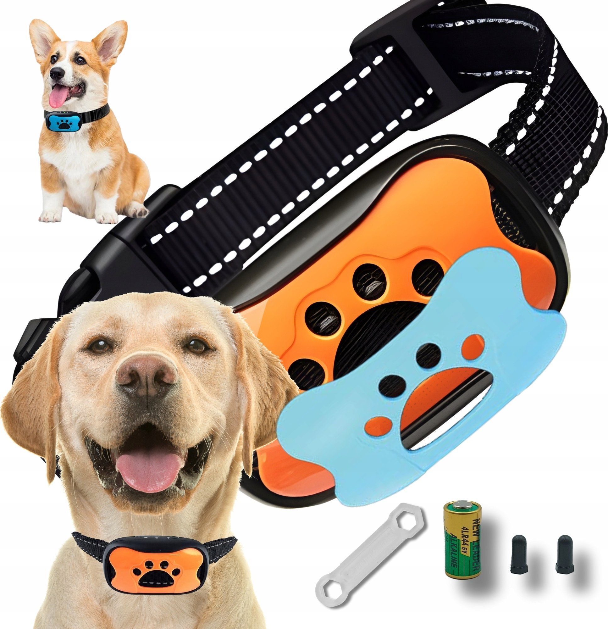 GALAXIA OBROŻA ANTYSZCZEKOWA DLA PSA Elektryczna Treningowa Przeciw Szczekaniu