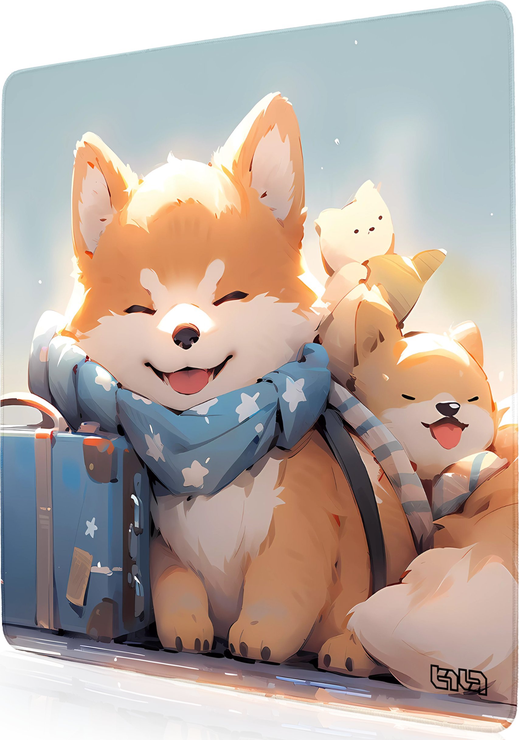 Podkładka Tilt DUŻA PODKŁADKA POD MYSZKĘ Słodka Podróż 30x30 TILT XXL Na biurko XL