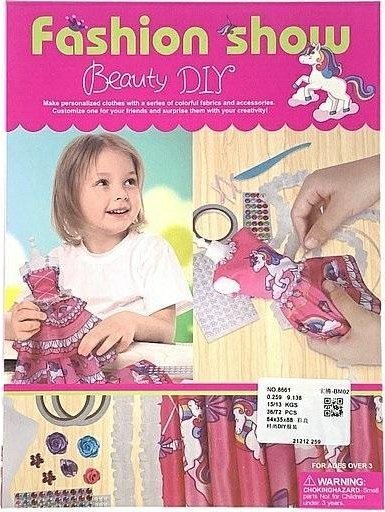 Zestaw do dekorowania sukienek dla lalek