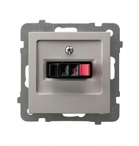 AS Gniazdo głośnikowe pojedyncze kaszmir GG-1G/m/82